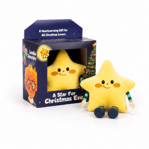 Freddie Star® Christmas Book & Plush Gift Set